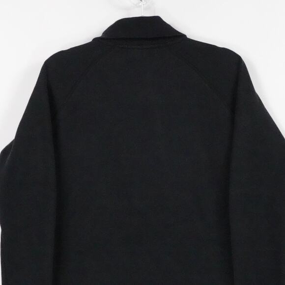 Nike Jacket Womens Medium Black Tech Fleece Moto Cape Hi Low Athletic Sportswear - Picture 7 of 14